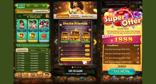 Pak Super Game Login Deposit Free Bonus